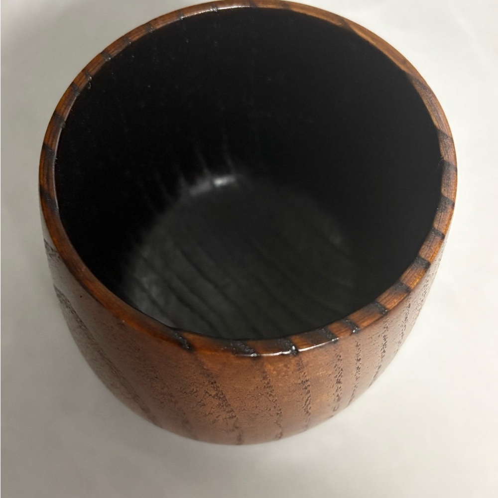 Elegant Brown Wooden Bourbon Glass - Picture 3 of 6